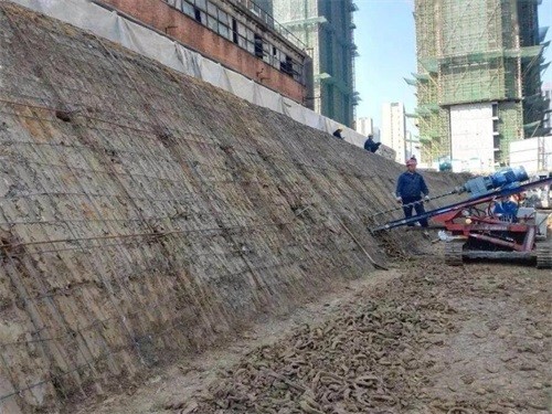 绥宁建筑边坡支护